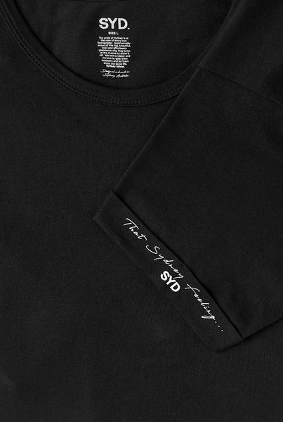 Women's SYD t-shirt black